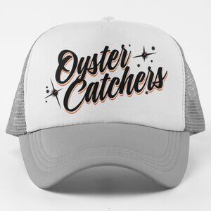 Chesapeake Baysox Oyster Catchers Wordmark Foam Trucker Mesh Snapback Hat 2T GRY